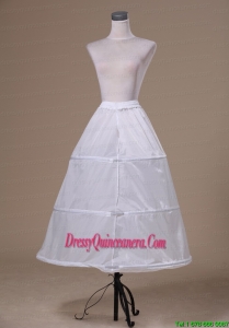 Modest Organza Floor Length Wedding Petticoat